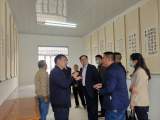 宣城市政协到临溪中心小学调研书法教育工作
