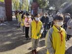 潜山市油坝中心小学有序组织3-11岁学生接种新冠疫苗