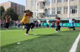 在运动中收获快乐——滁州市会峰小学举行校园趣味运动会          