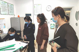 合肥市宿幼集團(tuán)湖畔分園：迎接區(qū)衛(wèi)健委疫情防控工作檢查和衛(wèi)生監(jiān)督管理            
