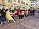 凝聚力量，綻放精彩  ——潛山市割肚學(xué)校開展拔河比賽