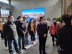 合肥市琥珀名城小学组织党员走进东部新中心开展实景教学