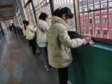 怀宁县振宁初中开展全校卫生大扫除活动            