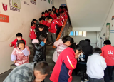 怀远县龙亢镇学区中心学校开展消防应急疏散演练活动            