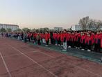 尊重生命，热爱生活 —— 六安市新安中学举行升旗仪式            