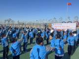天长市谕兴九年制学校迎接书法教育特色学校评估验收