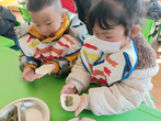 临泉县田桥街道牡丹苑幼儿园开展“情暖冬至”主题教育活动