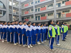 魅力冬日，激情跑操 —— 濉溪縣孫疃中心學(xué)校七年級(jí)舉行激情跑操比賽