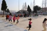 滁州市三官中心小学举行2021年阳光体育冬季长跑启动仪式