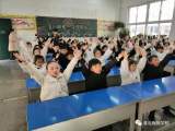 淮北市梅苑学校举办一年级课前律动及课堂常规比赛         