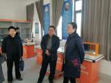 安庆市科协张卫一行莅临潜山四中检查  青少年科创科普工作
