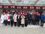 淮北市西园中学开展党员志愿者服务活动            