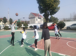 望江县凉泉中心学校举行元旦迎新趣味运动会