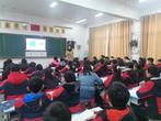 以听促教  以教促学 —— 怀远县教研室领导参加荆涂学校推门听课活动            