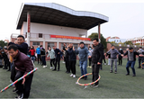 怀宁中学举办“迎新年”教职工趣味运动会   