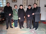 亳州市特殊教育学校：春节走访慰问 情暖退休教师   
