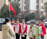 合肥琥珀名城小学暖阳小队假期志愿服务在行动