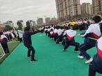 怀宁县振宁初中举办七年级“庆元旦，迎新春”拔河比赛      