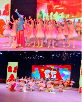 淮南市田家庵区民生中学节目《追梦少年》和《花儿香香马儿欢》参加淮南市少儿春晚录制            