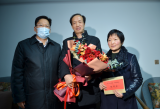 阜陽市委副書記、市長劉玉杰走訪慰問全國道德模范提名獎(jiǎng)獲得者高思杰