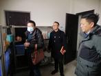 潜山市教育局到油坝乡中心学校开展校园安全督查        