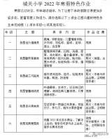 快乐“双减”度寒假  特色作业跨新年 —— 霍山县城关小学2022年寒假特色作业成果展评     