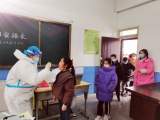 懷寧縣振寧小學(xué)有序開展師生全員核酸檢測工作