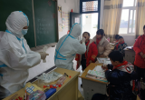 望江县第三小学组织开展全员核酸检测