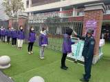 疫情不松懈，全新起航———清合实验幼儿园组织开学前疫情防控工作演练