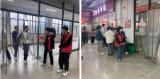 志愿者协会助力六安一中东校区食堂常态化疫情防控       