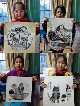 孩子们课后的幸福时光——合肥市蚌埠路第三小学“少儿国画”课程，让美育浸润童年童心