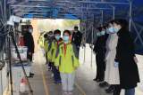 淮北市人民路学校开展疫情防控演练      