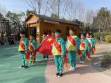 添一点绿色 多一份美好 ——合肥市双岗幼儿园教育集团悦城分园举行植树节升旗仪式