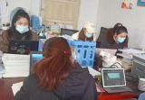 积极探索教学方法  努力提高教学水平 —— 怀远县龙亢镇学区界沟学校组织教师观看网络教学视频     