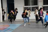 宁国市津北小学举行防火安全演练       