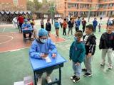 合肥市杏林小学有序开展全员核酸再检测