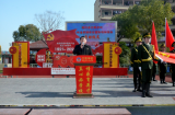 望江县文凯学校举行“学习雷锋精神•争做美德青年”启动仪式                