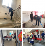 望江楊林初中黨支部開展“踐行雷鋒精神，傳承敬老美德”關(guān)愛活動