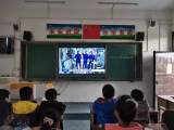 庐江县矾山镇各中小学组织学生收看“天宫课堂”第二课