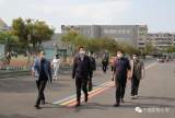 宁国市教体局党委书记、局长王泽银来实验小学调研