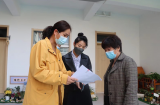 颍上县教育系统疫情防控包保组一行到颍上县实验幼儿园督查工作