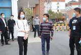 宁国市副市长许丽萍督查开发区实验学校疫情防控工作  