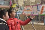 安徽灵璧县东北小学举办“数学伴我行”手抄报展览活动