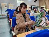 合肥市胜利路小学开展三八妇女节插花活动