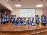 灵璧县韦集中心幼儿园举行“弘扬传统文化， 传承国学经典”比赛