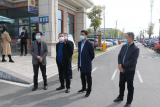 蚌埠市教育局局长沈亮赴怀远一中督查疫情防控工作