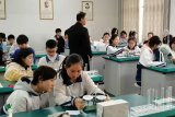 望江县长岭中学开展课后服务 促“双减”落地落实