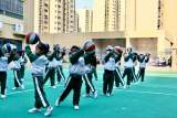 灵璧县尚东国际幼儿园：快乐早操趣味多，科学运动强体魄