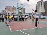 宿州应用技术学校机电专业举办“3V3篮球”比赛