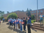 庐江县罗河初级中学召开中考冲刺誓师大会